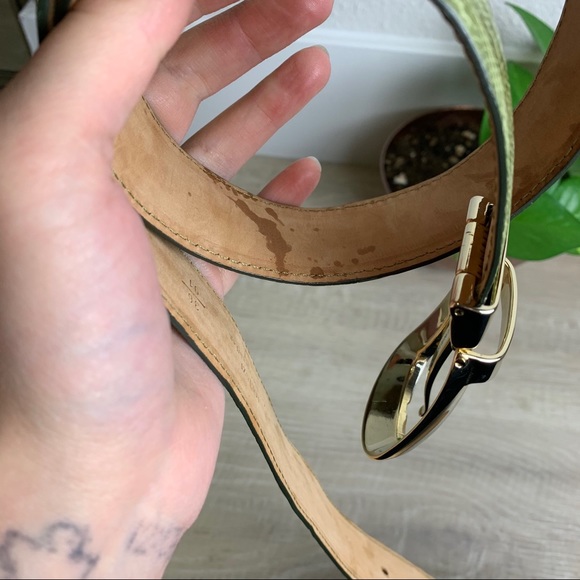 Lorenzi | Ostrich Leather Belt main image 5